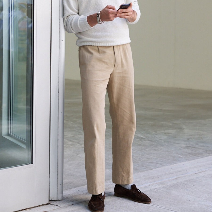 Menswear AYR Pants | The Pal Khaki