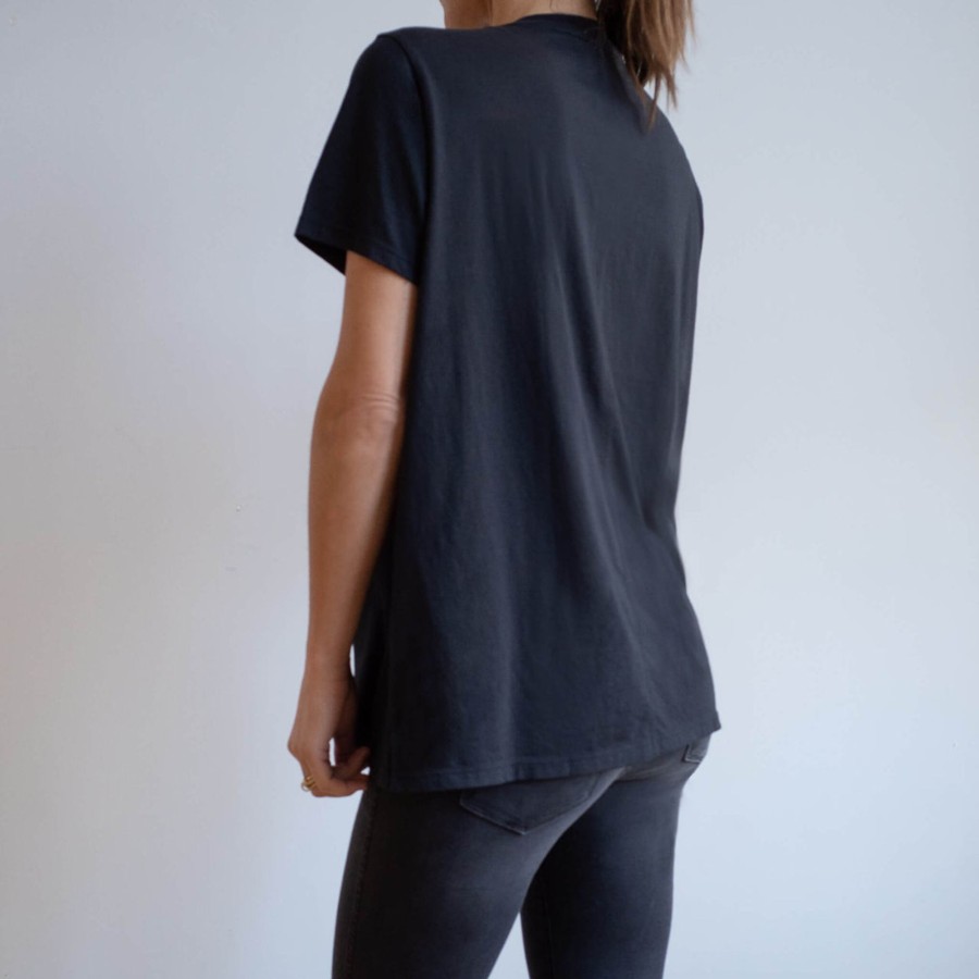 Womenswear AYR Tees | The Vito Black