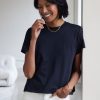 Womenswear AYR Tees | The Sno Cone Black