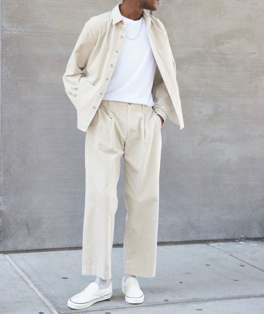 Menswear AYR Pants | The Pal In Corduroy Pasta