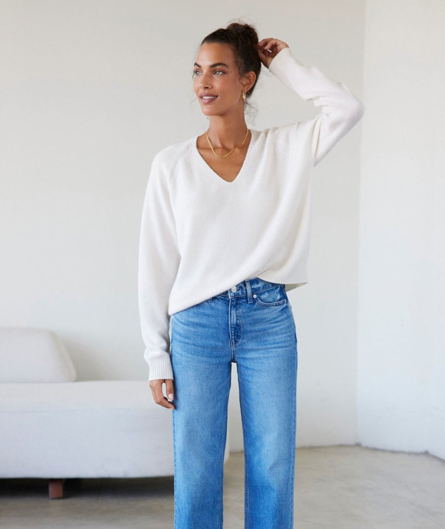 Womenswear AYR Sweaters | The Cashmere U Neck