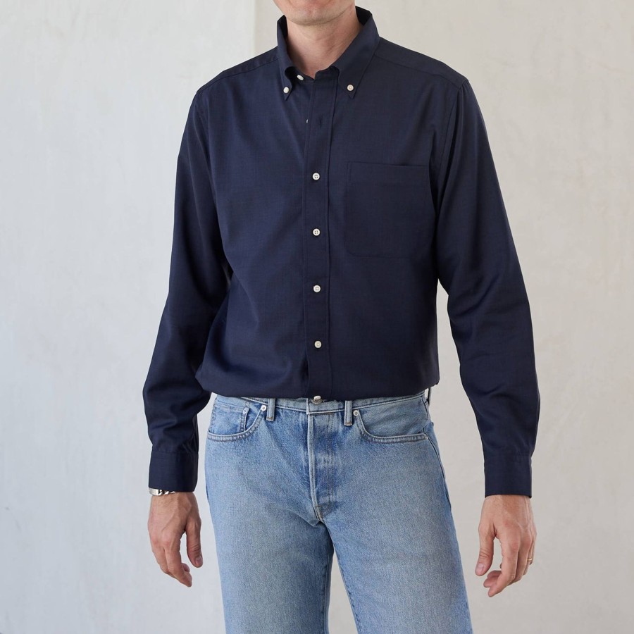 Menswear AYR Tops | The Everyday In Cool Wool