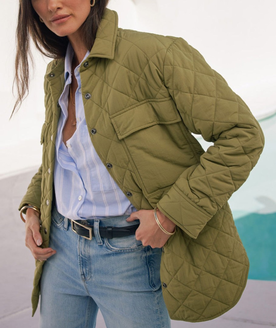 Womenswear AYR Jackets | The Big Mood Celery Juice