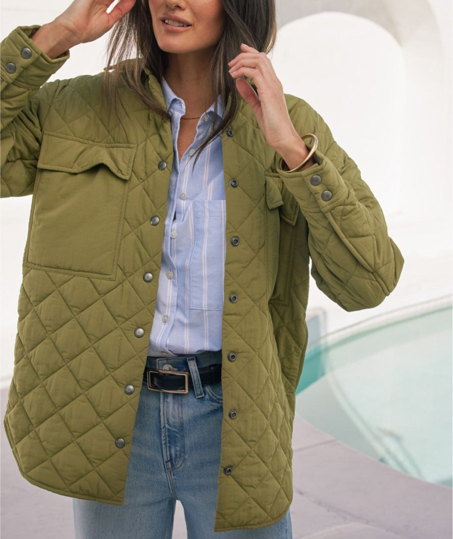 Womenswear AYR Jackets | The Big Mood Celery Juice