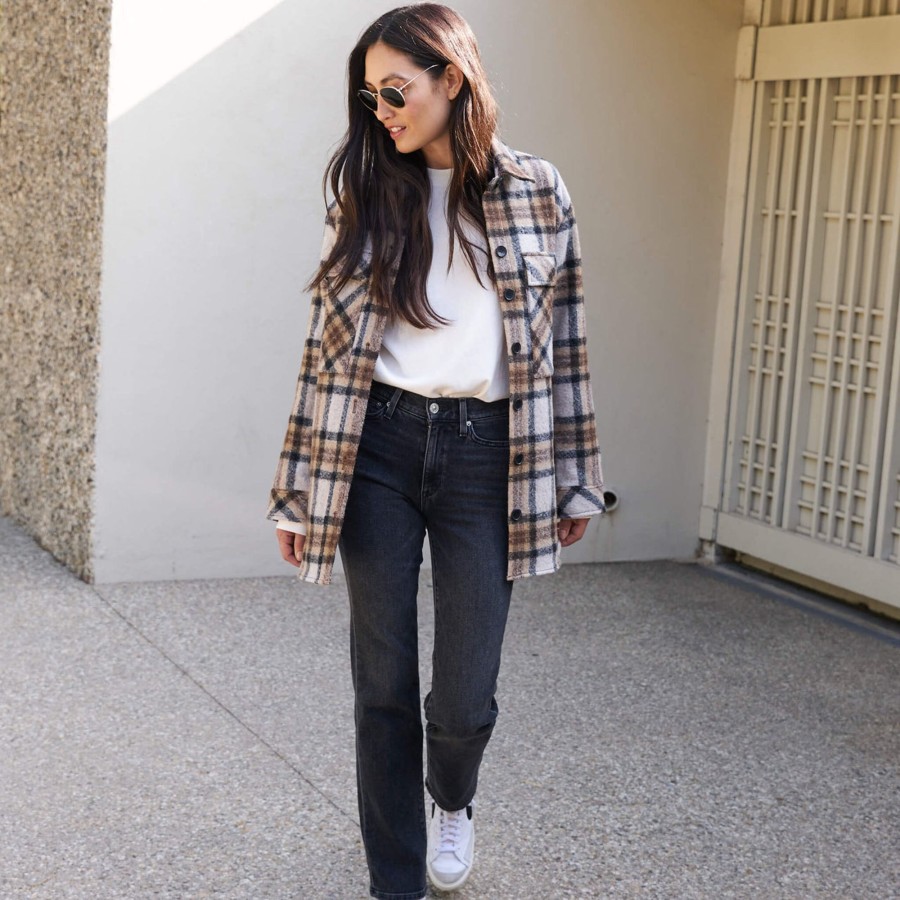 Womenswear AYR Jackets | The Big Mood Mad Plaid