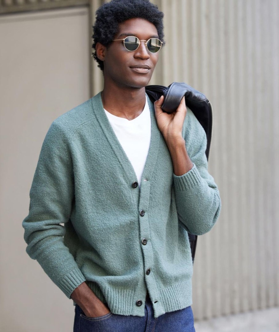 Menswear AYR Sweaters | The Frontman Oregano